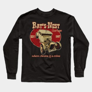 Rat's Nest Garage Long Sleeve T-Shirt